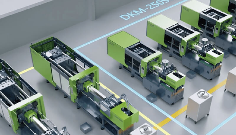 Z6尊龙智能注塑出产线